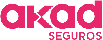 Logo Akad Seguros, parceira da R&M Seguros